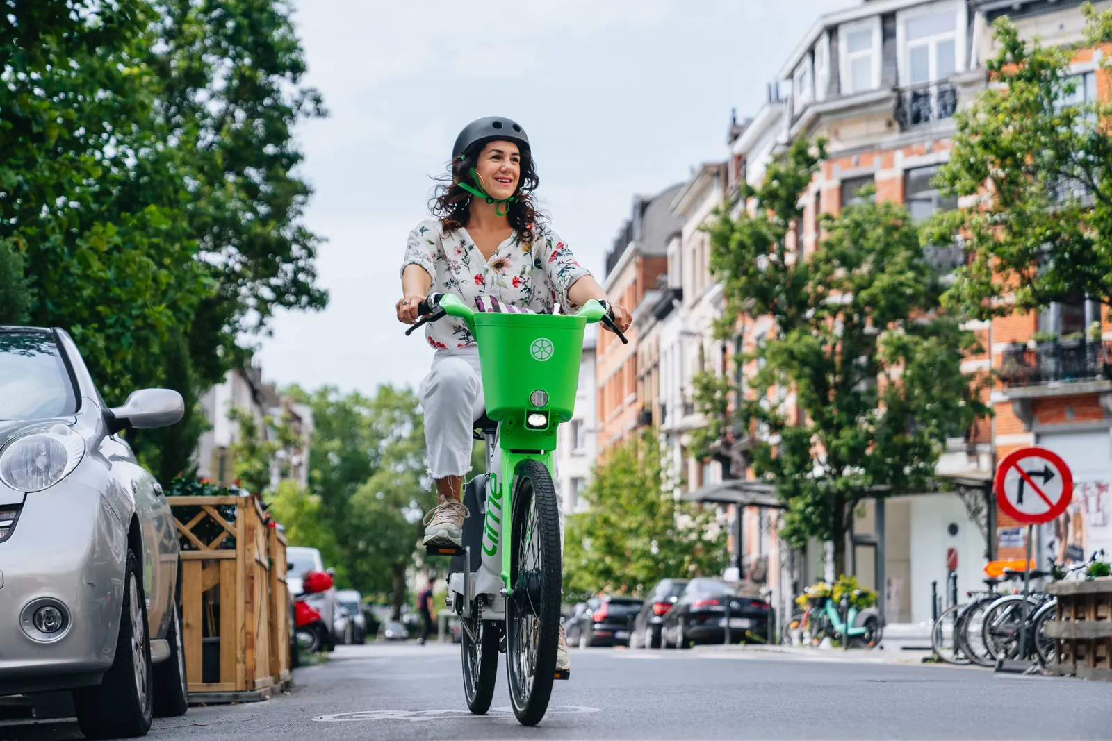 Deelfiets Lime Rotterdam