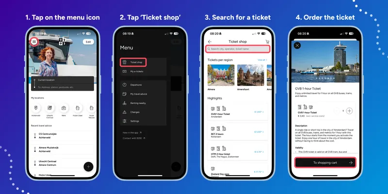 Ticketshop engels